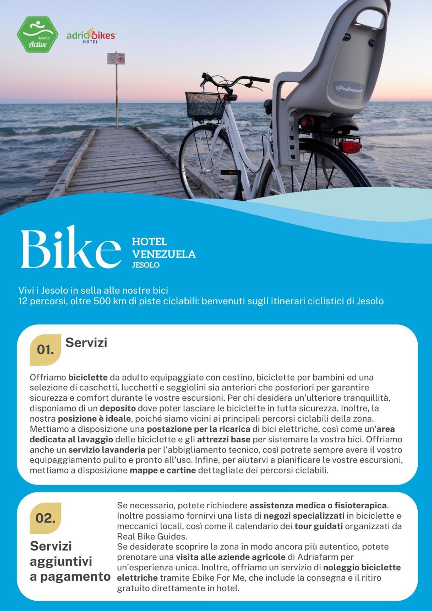 Hotel Venezuela Lido di Jesolo Eksteriør billede